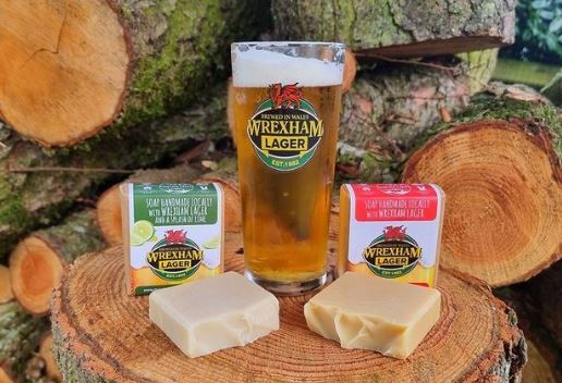 Wrexham Lager soap.