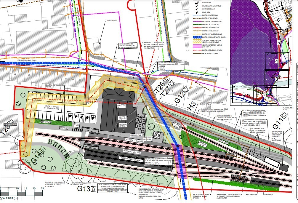 Bala Lake Railway plans - (Image - Eryri National Park Authority Planning Documents )