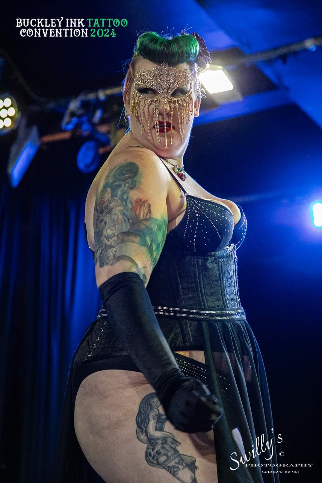 Kitty de Vyne at Buckley Ink 2024. Photo: Swillys Photography