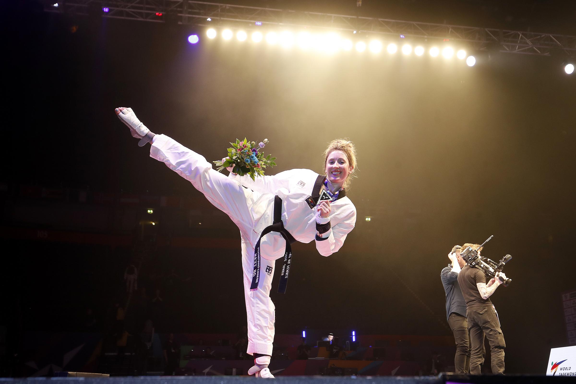 Jade Jones Targets Tokyo Olympics After Landing World Title In Manchester Denbighshire Free Press